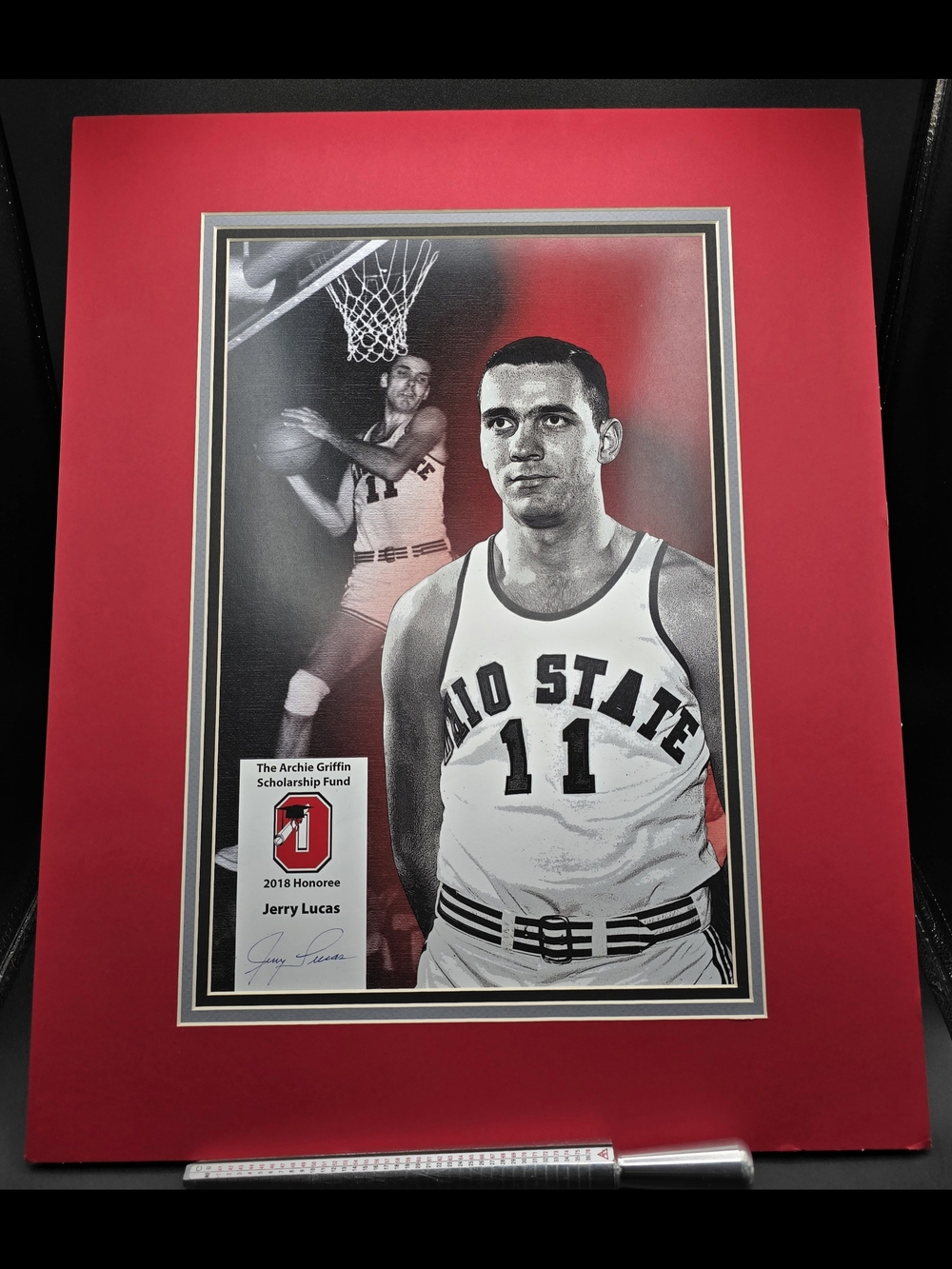Jerry Lucas Ohio State Autograph
